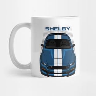 Ford Mustang Shelby GT350 2015 - 2020 - Ford Performance Blue - White Stripes Mug